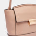 Celeste Solid Shoulder Bag with Grab Handle and Flap Closure-Women%27s Handbags-thumbnailMobile-2