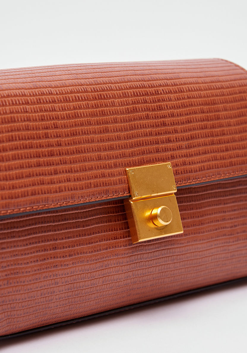 Celeste Textured Crossbody Bag with Adjustable Strap-Women%27s Handbags-image-3