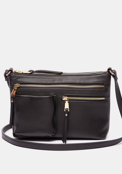 Celeste Solid Crossbody Bag with Adjustable Strap-Women%27s Handbags-image-0