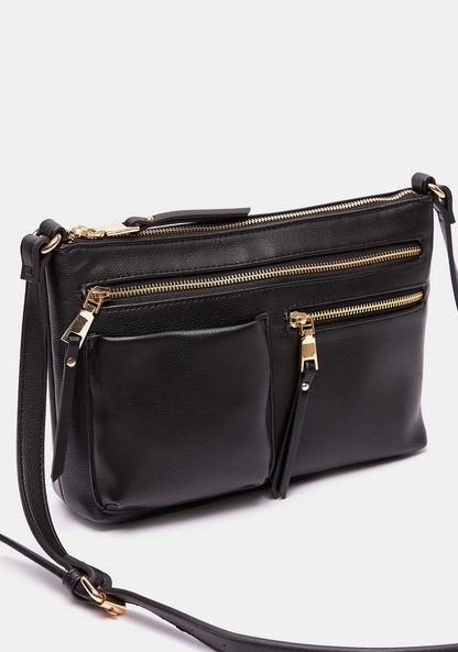 Celeste Solid Crossbody Bag with Adjustable Strap-Women%27s Handbags-image-2