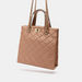 Celeste Quilted Tote Bag with Chain Handle and Clasp Closure-Women%27s Handbags-thumbnailMobile-1