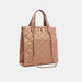 Celeste Quilted Tote Bag with Chain Handle and Clasp Closure-Women%27s Handbags-thumbnailMobile-2