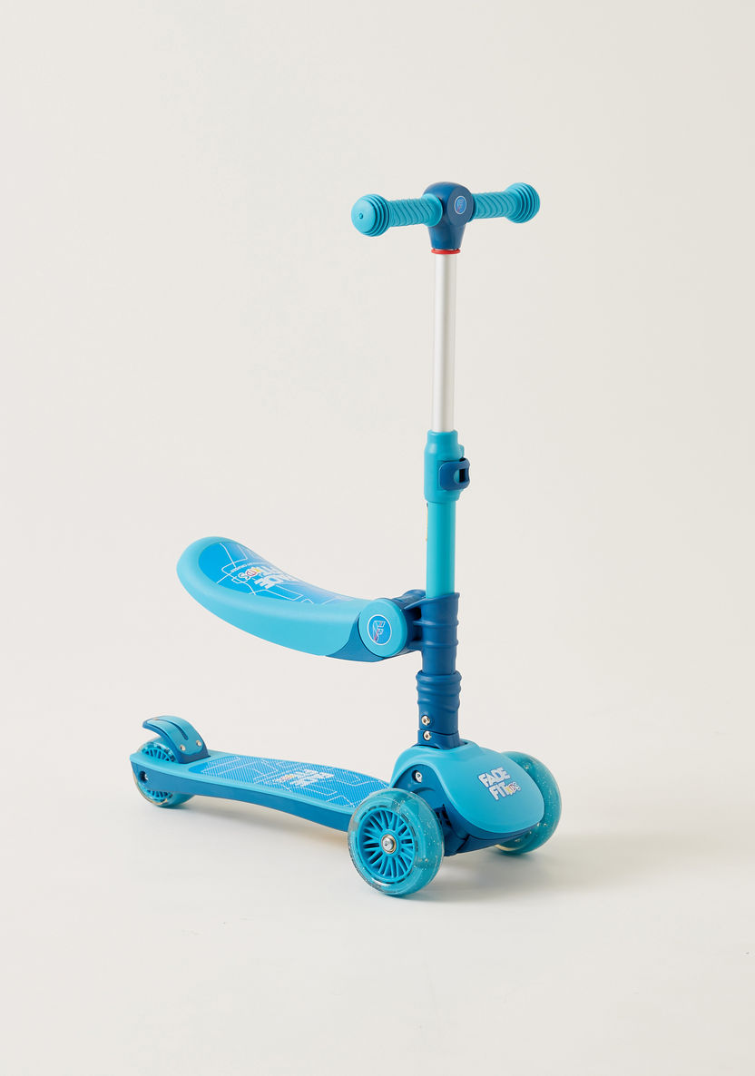 Fade Fit Licensed Scooter with Training Seat-Bikes and Ride ons-image-1