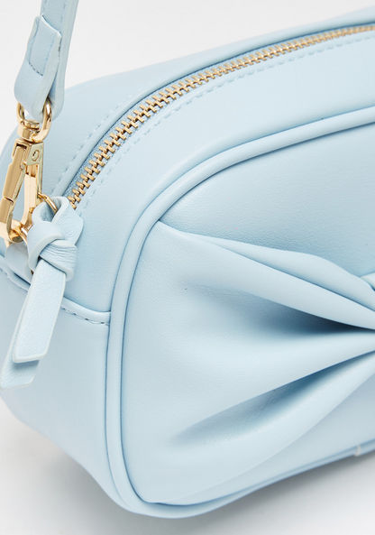 Missy Bow Detail Crossbody Bag with Detachable Strap