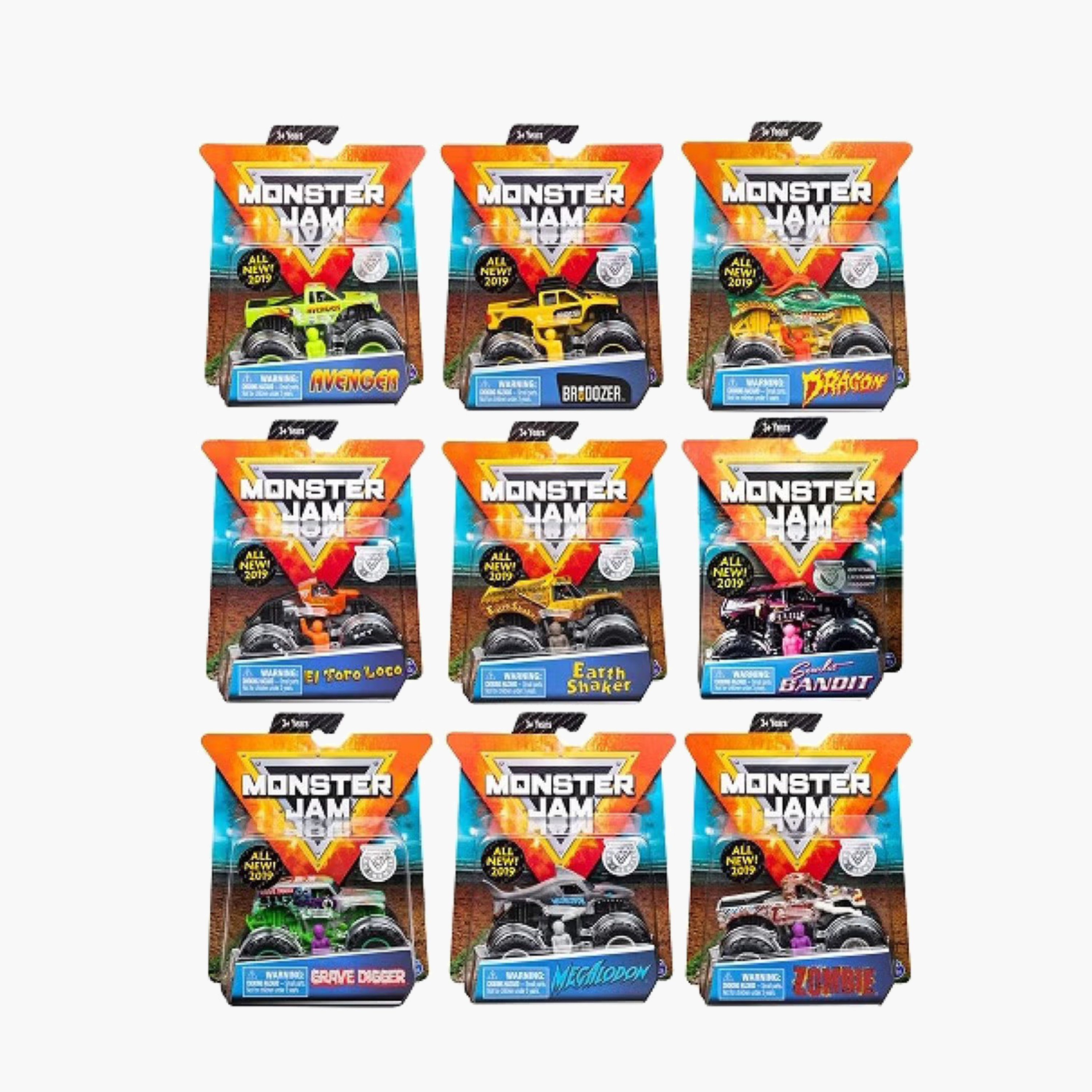 Monster Jam Assorted Die-Cast Truck Toy-toys-playvehicles-diecastcars-image-1