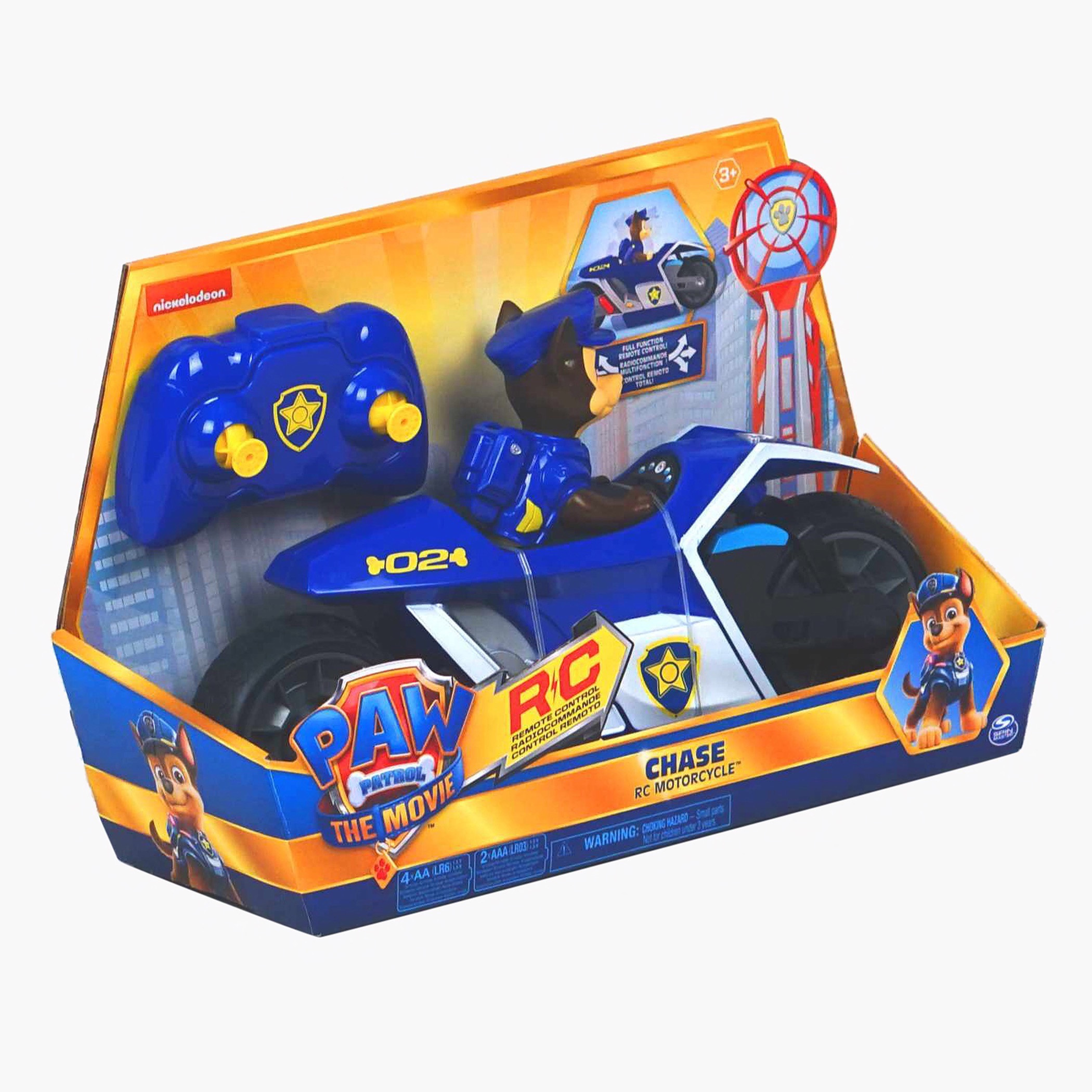 PAW Patrol Movie Chase Remote Control Motorcycle-toys-remotecontrolledvehicles-rccars-image-3