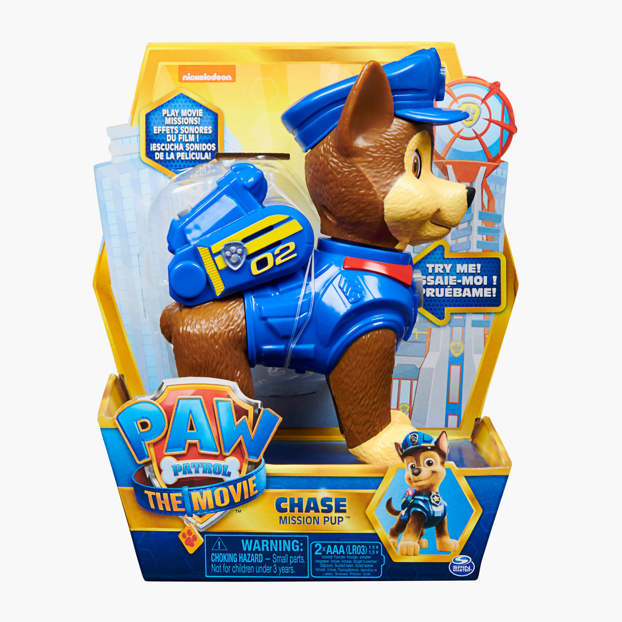 Paw Patrol Movie Interactive Chase Mission Pup Toy-toys-playfigures-actionfigures-image-1