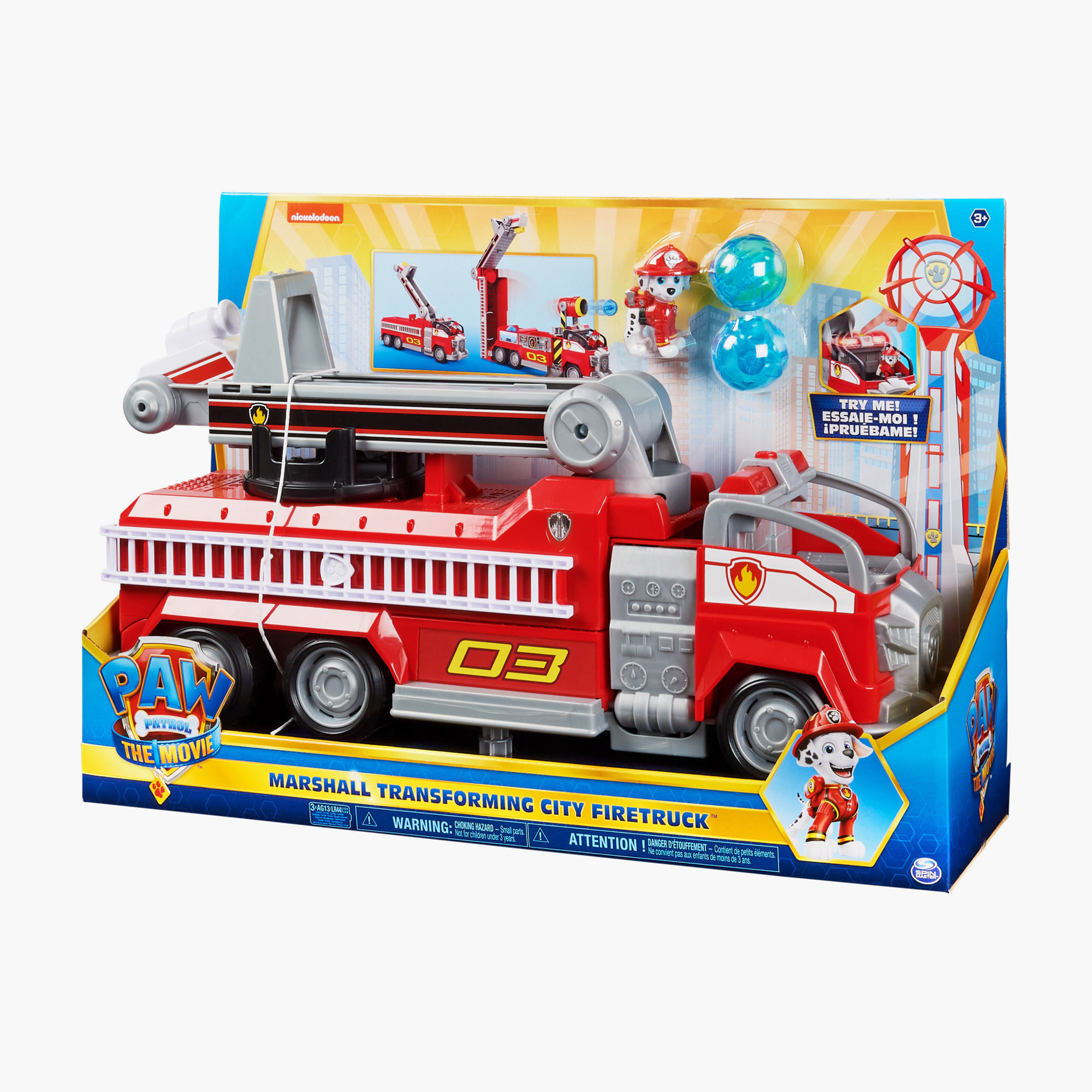 Paw patrol toys fire truck online