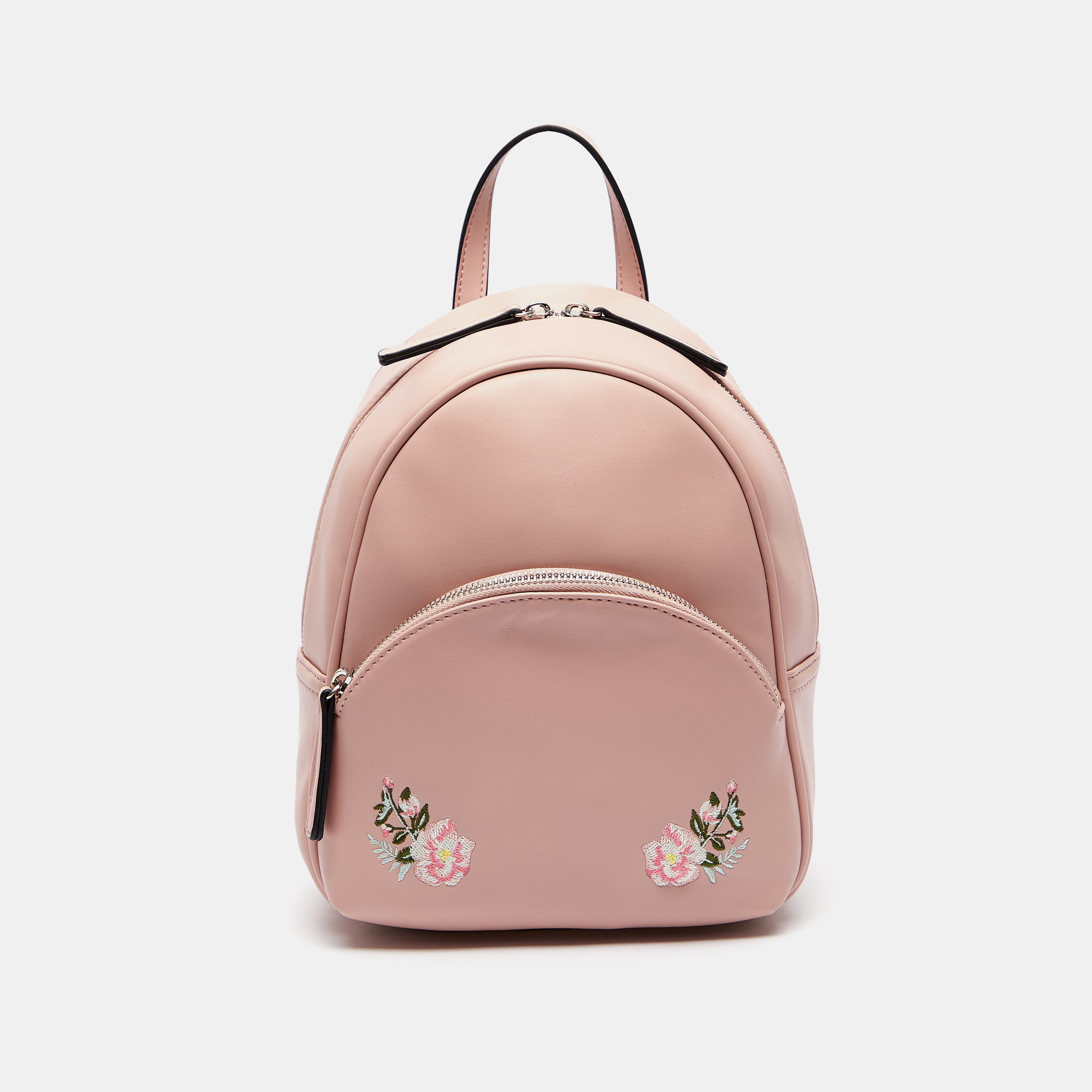 شنطة ظهر مطرزة بسحاب وأحزمة قابلة للتعديل من ميسي-women-bagsandwallets-backpacks-image-1