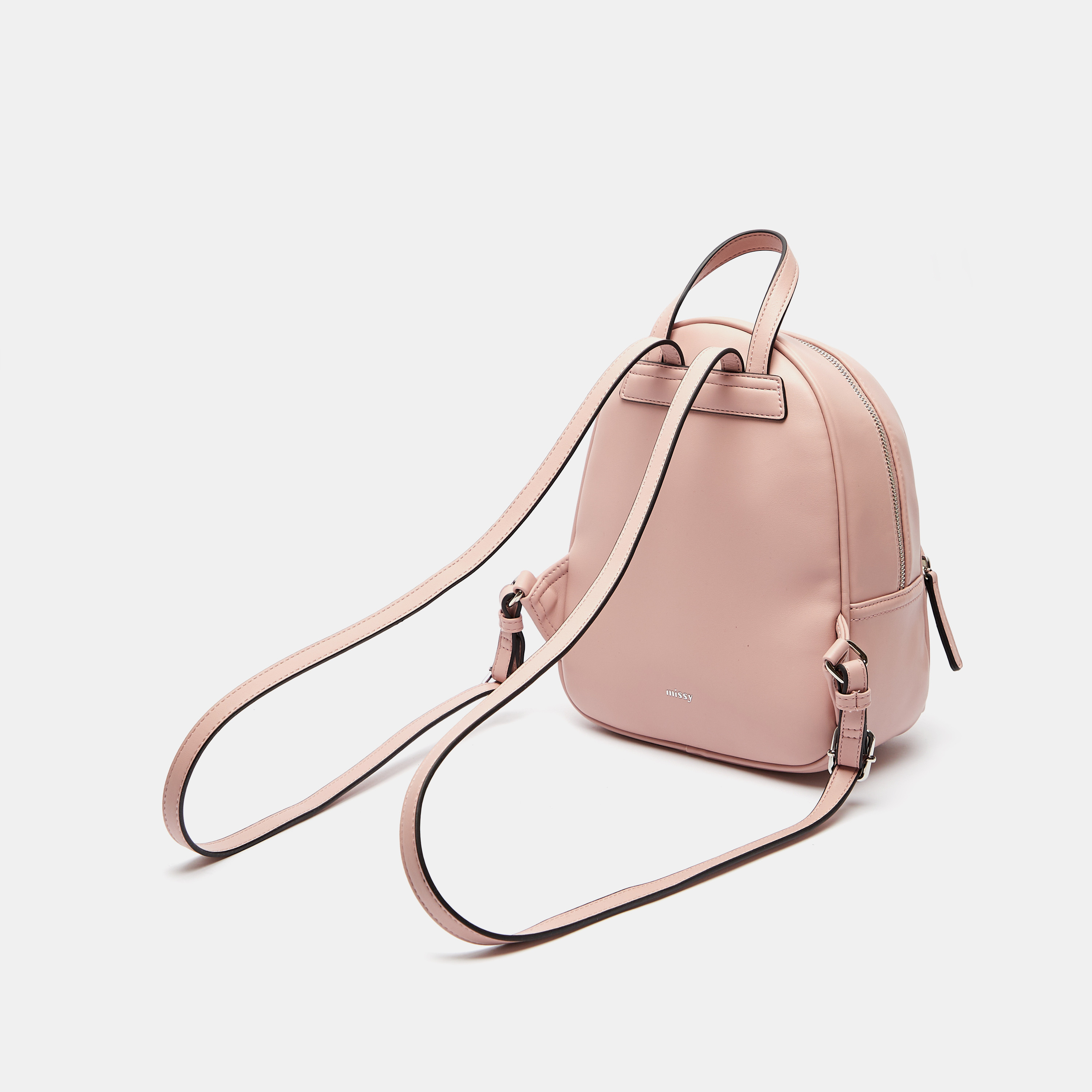 شنطة ظهر مطرزة بسحاب وأحزمة قابلة للتعديل من ميسي-women-bagsandwallets-backpacks-image-2