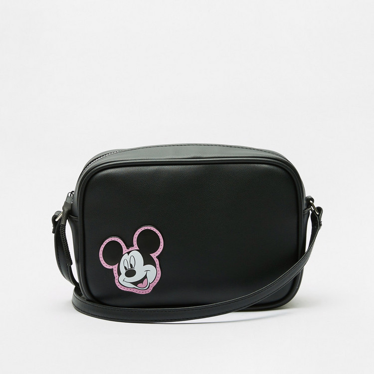 Missy Disney Mickey Mouse Print Crossbody Bag