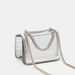 Haadana Animal Textured Crossbody Bag with Metallic Chain Strap-Women%27s Handbags-thumbnail-1