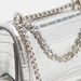 Haadana Animal Textured Crossbody Bag with Metallic Chain Strap-Women%27s Handbags-thumbnail-2