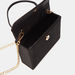 Haadana Solid Tote Bag with Detachable Chain Strap-Women%27s Handbags-thumbnailMobile-4