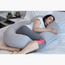 Solid C-Shape Pillow-baby-feeding-breastfeedingandcare-image-6