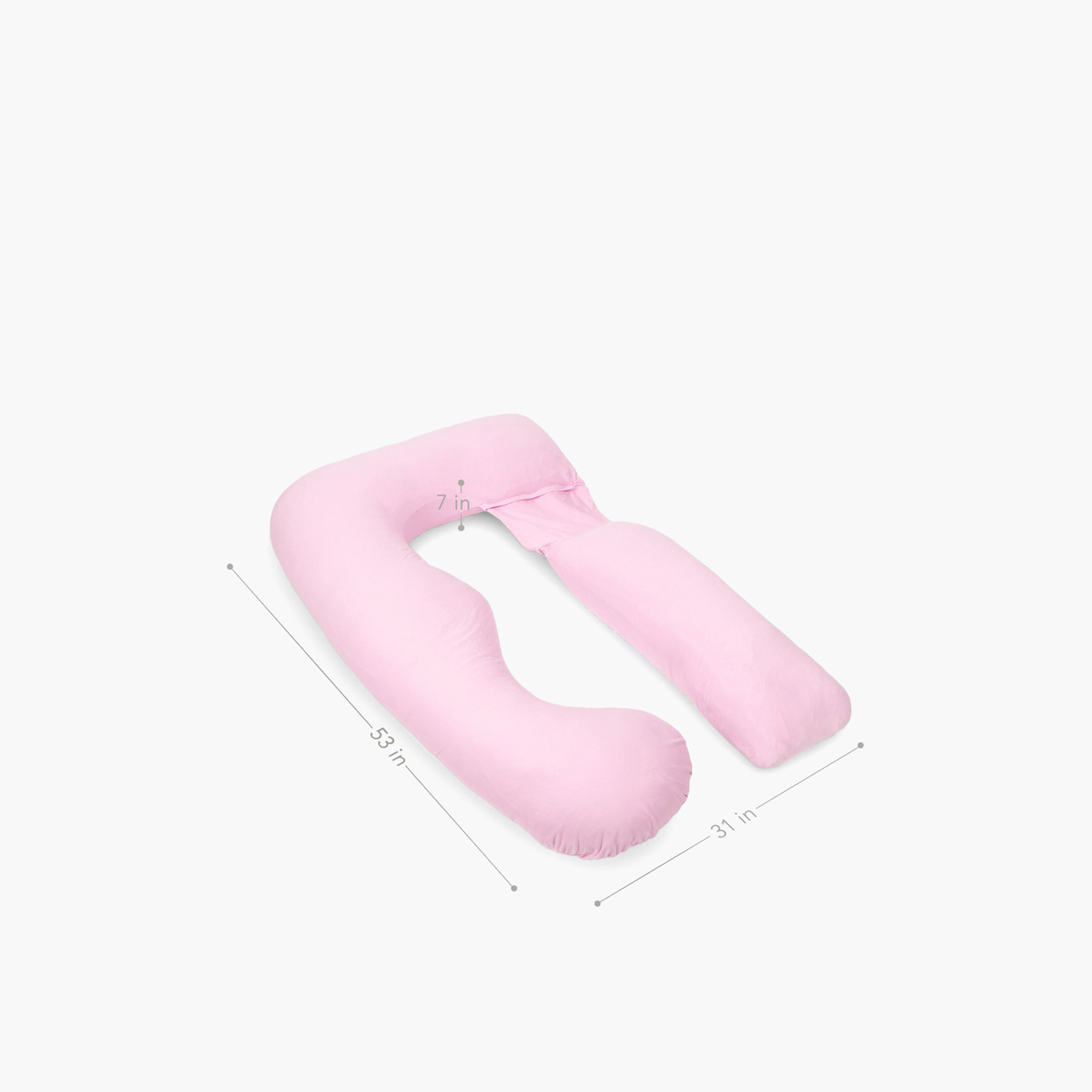 Solid U-Shape Pillow-baby-feeding-breastfeedingandcare-image-8