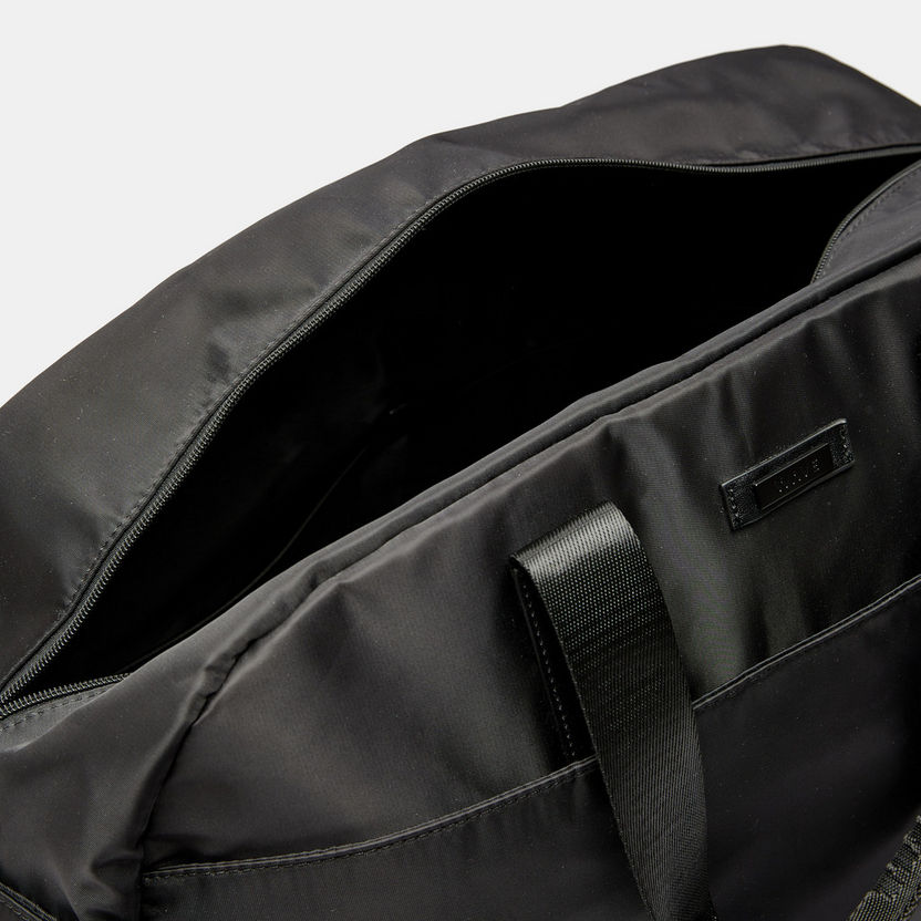 Wave Solid Duffle Bag with Double Handles-Duffle Bags-image-5