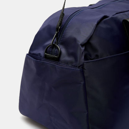 Wave Solid Duffle Bag with Double Handles-Duffle Bags-image-4