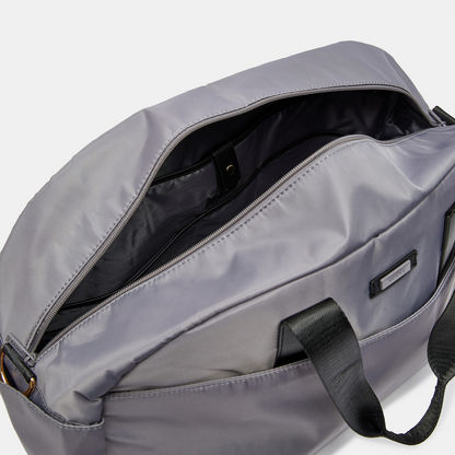 Wave Solid Duffle Bag with Double Handles-Duffle Bags-image-5