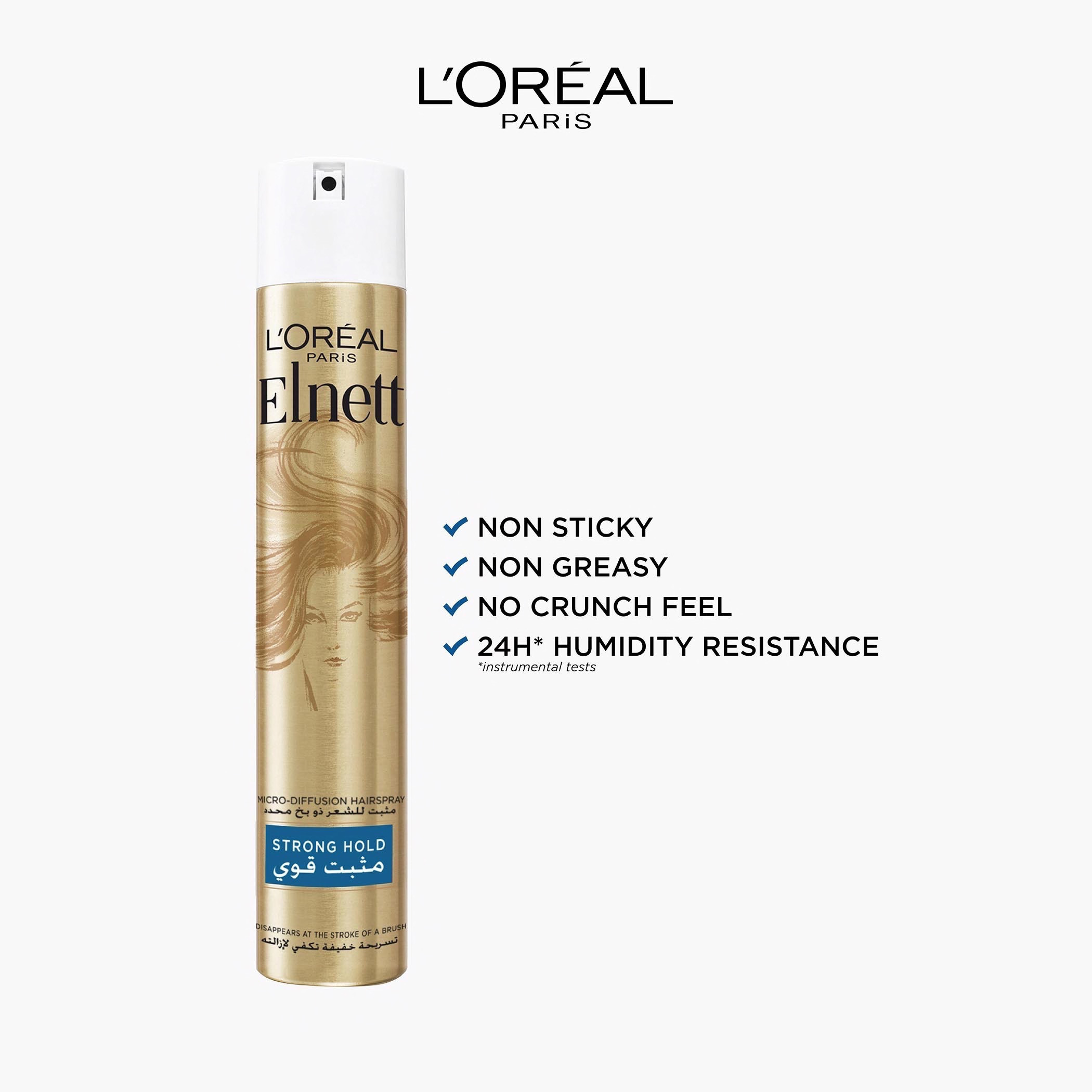 L'Oreal Paris Elnett Super Hold Hair Spray - 400 ml-beautyandpersonalcare-hair-hairstyling-hairsprays-image-2