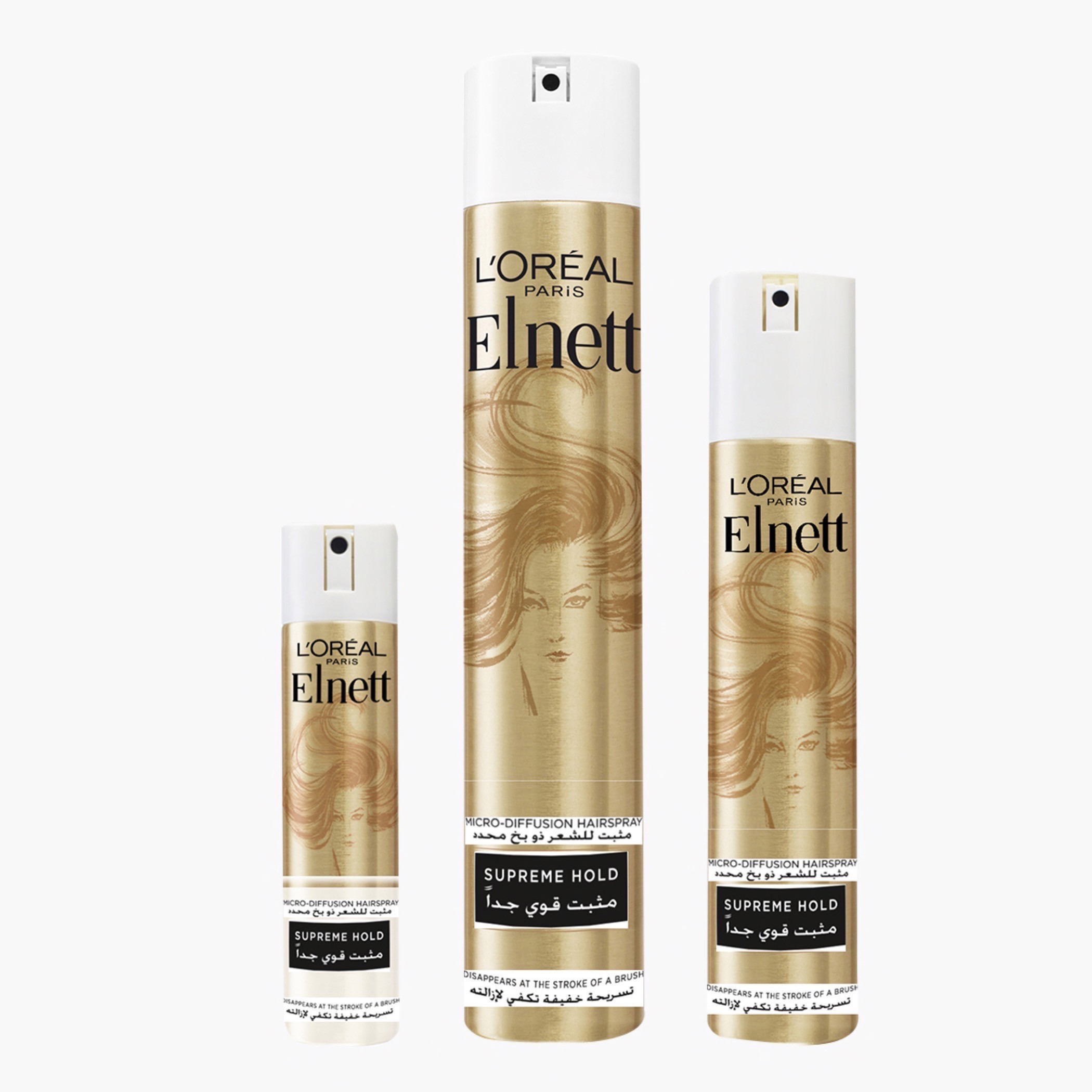 L'Oreal Paris Elnett Supreme Hold Hair Spray - 400 ml-beautyandpersonalcare-hair-hairstyling-hairsprays-image-2