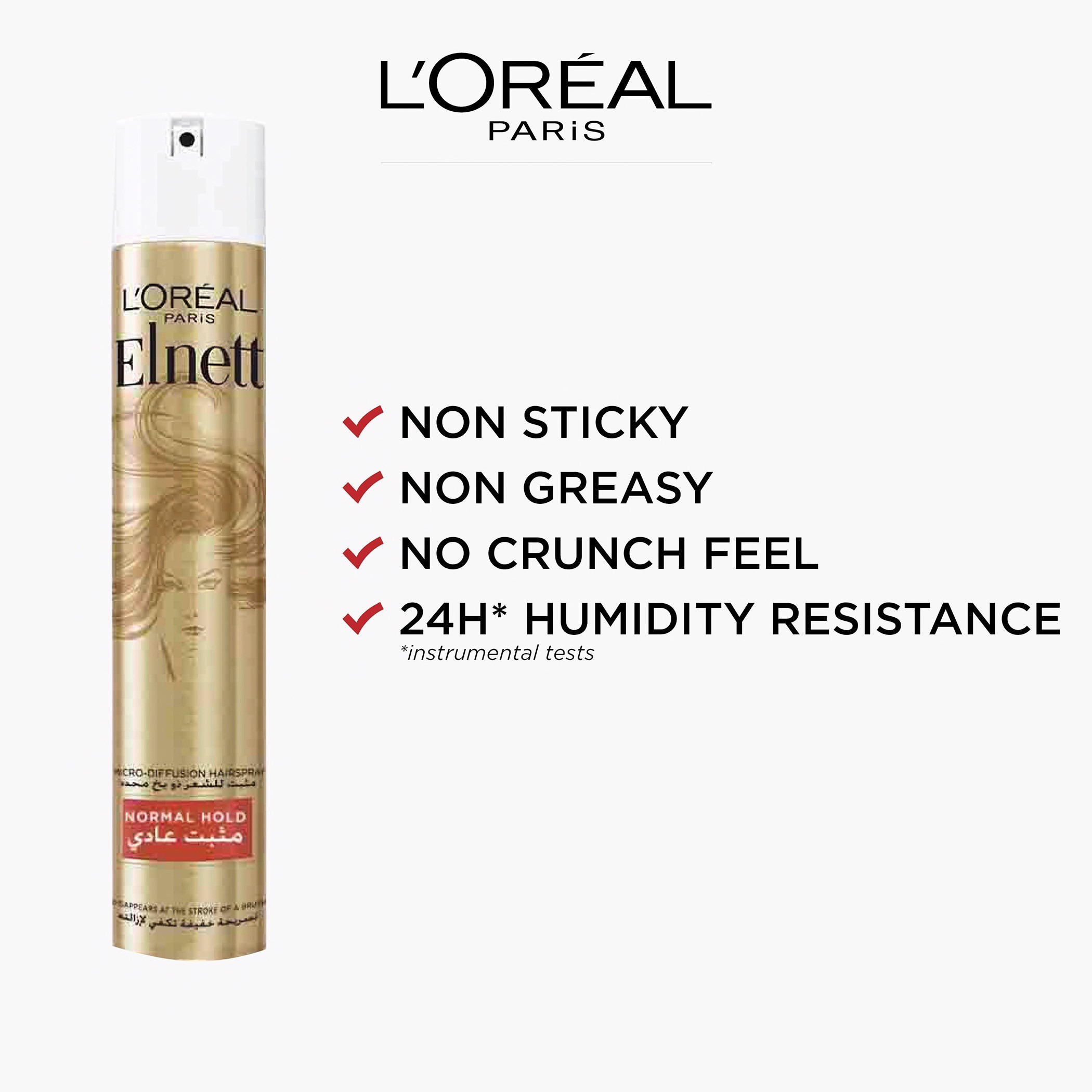 بخاخ مثبت للشعر النت من لوريال باريس- 400 مل-beautyandpersonalcare-hair-hairstyling-hairsprays-image-2