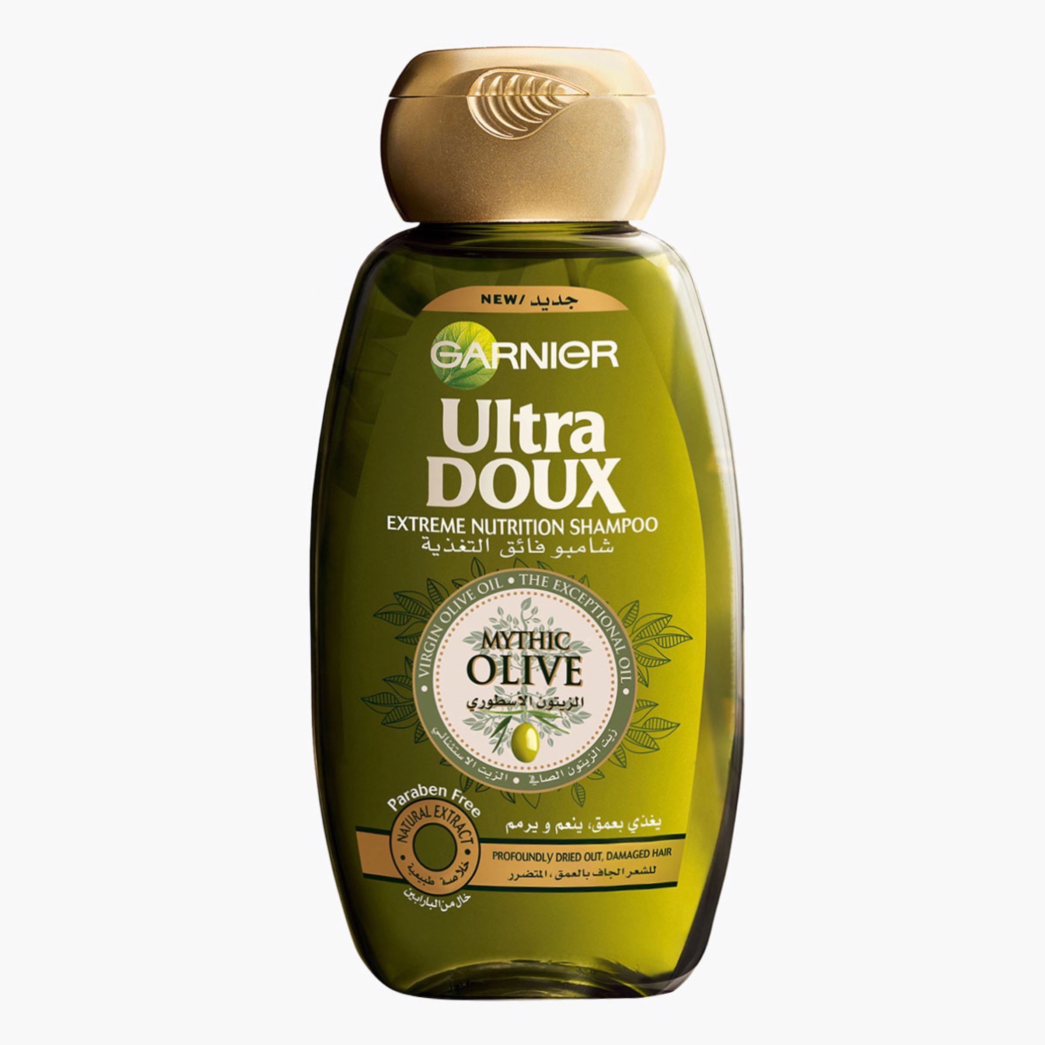 Garnier Ultra Doux Mythic Olive Replenishing Shampoo - 400 ml-beautyandpersonalcare-hair-haircare-shampoos-image-1