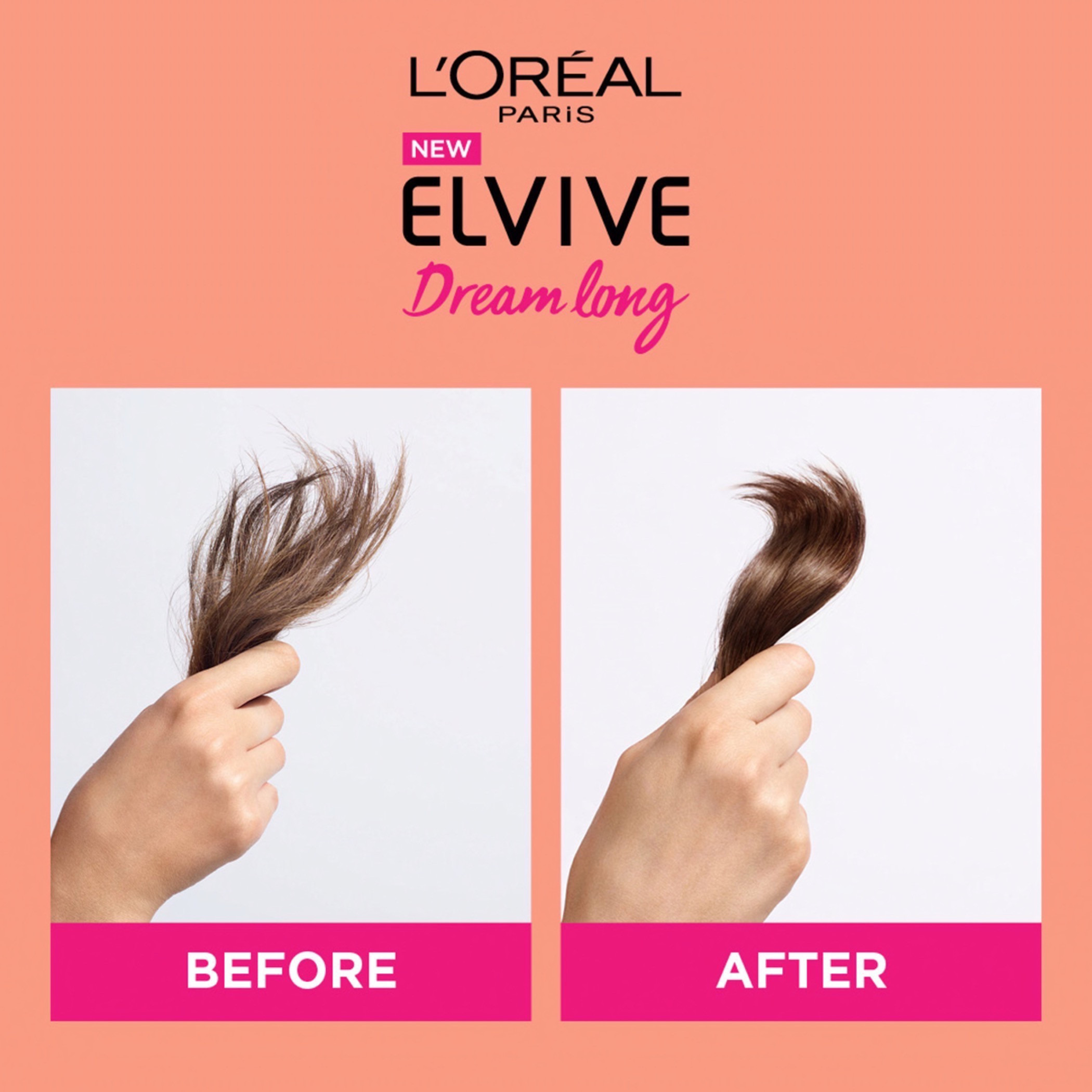شامبو دريم لونج إلفيف من لوريال باريس - 200 مل-beautyandpersonalcare-hair-haircare-shampoos-image-4