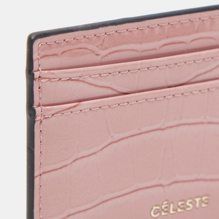 Celeste Solid Card Holder