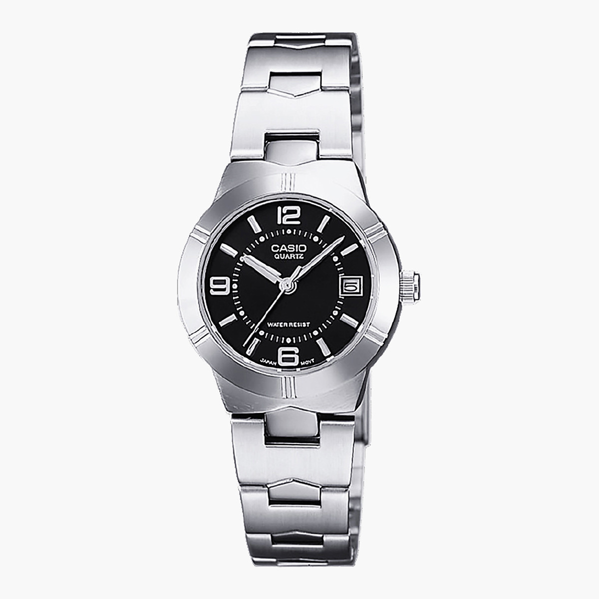 LTP-1241D-1ADF- راقب حزام ستانليس ستيل تناظرية فضة للنساء كاسيو-women-watchesandjewellery-watches-image-1
