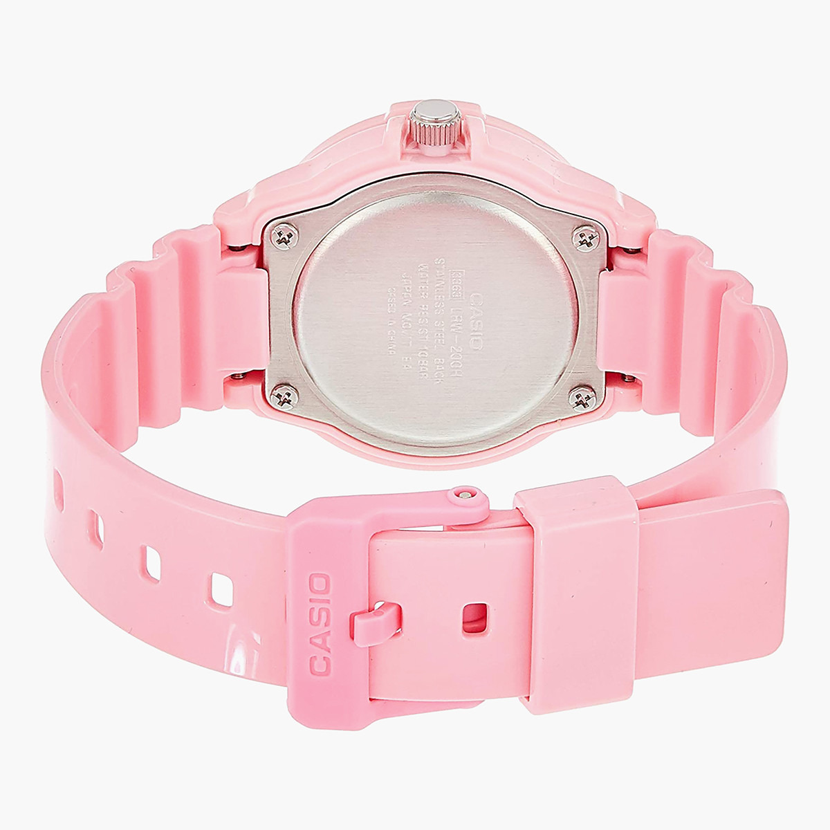 LRW-200H-4B2VDF- راقب حزام راتنج تناظرية لون القرنفل للنساء كاسيو-women-watchesandjewellery-watches-image-3