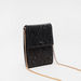 Celeste Animal Textured Wallet with Chain Strap and Flap Closure-Wallets & Clutches-thumbnail-3