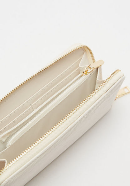 Celeste Textured Zip Around Wallet-Wallets & Clutches-image-4