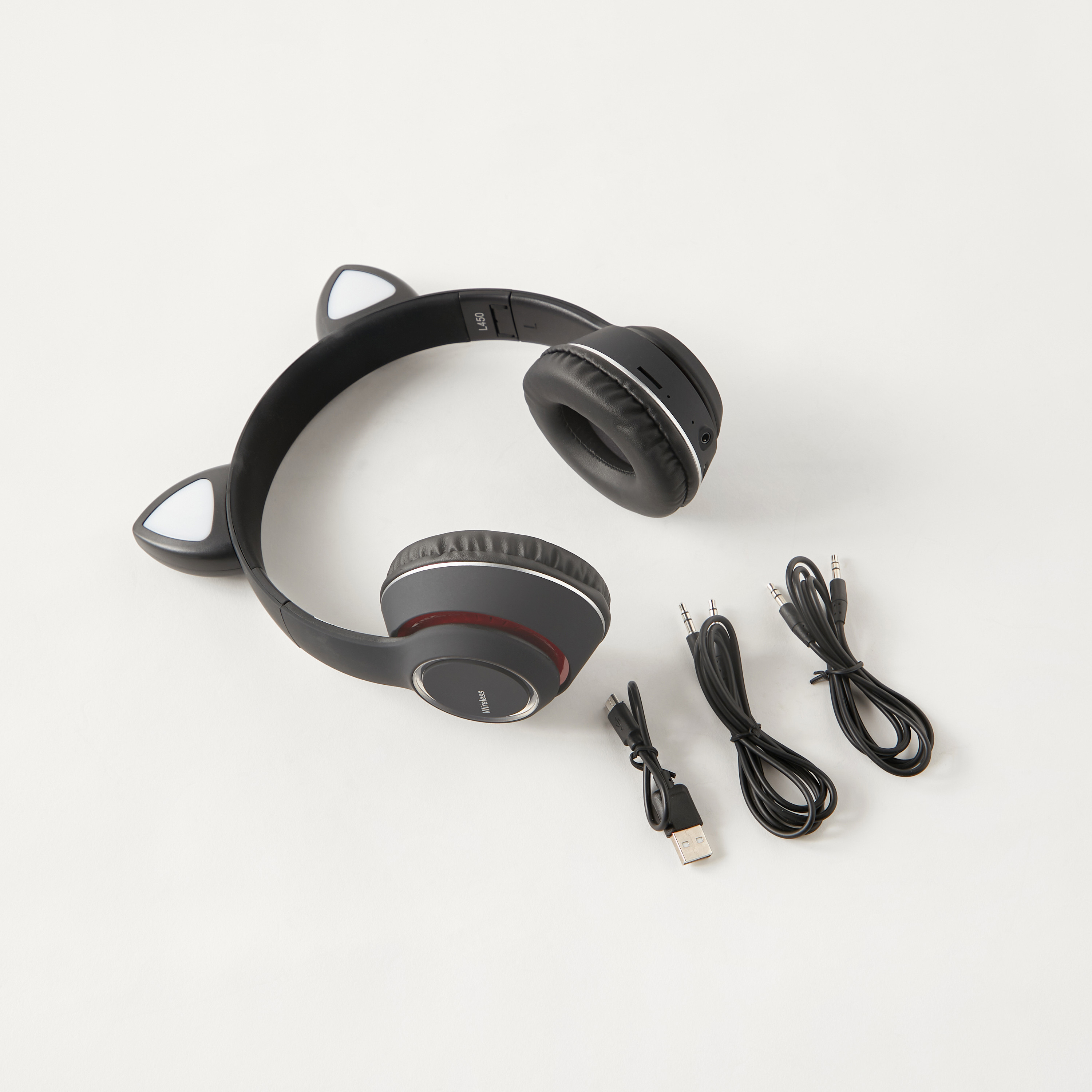 Buy Findz Cat Bluetooth Headphones with Light Online Centrepoint