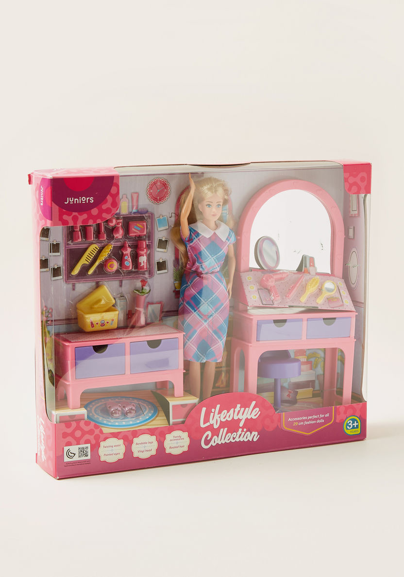 Juniors Lifestyle Collection Dressing Table Set-Dolls and Playsets-image-5