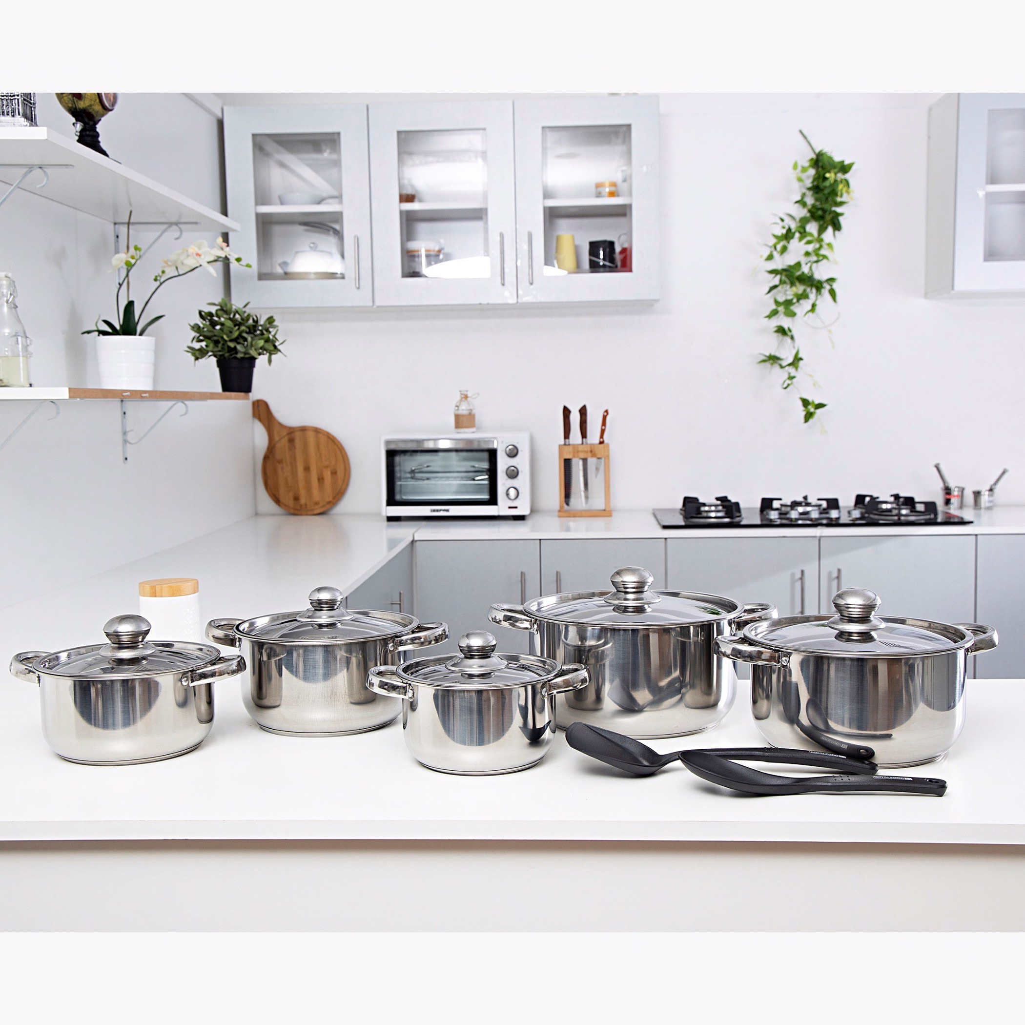طقم أواني طهي ستانليس ستيل 12 قطعة من رويال فورد-household-kitchen-cookware-cookwareandsets-image-1