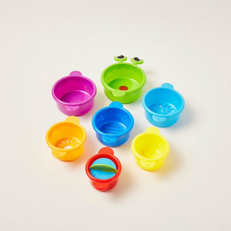 Gloo Stacking Pour Cups Set - 7 Pieces