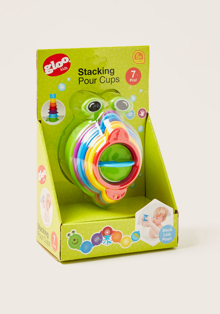 Gloo Stacking Pour Cups Set - 7 Pieces-Baby and Preschool-image-4
