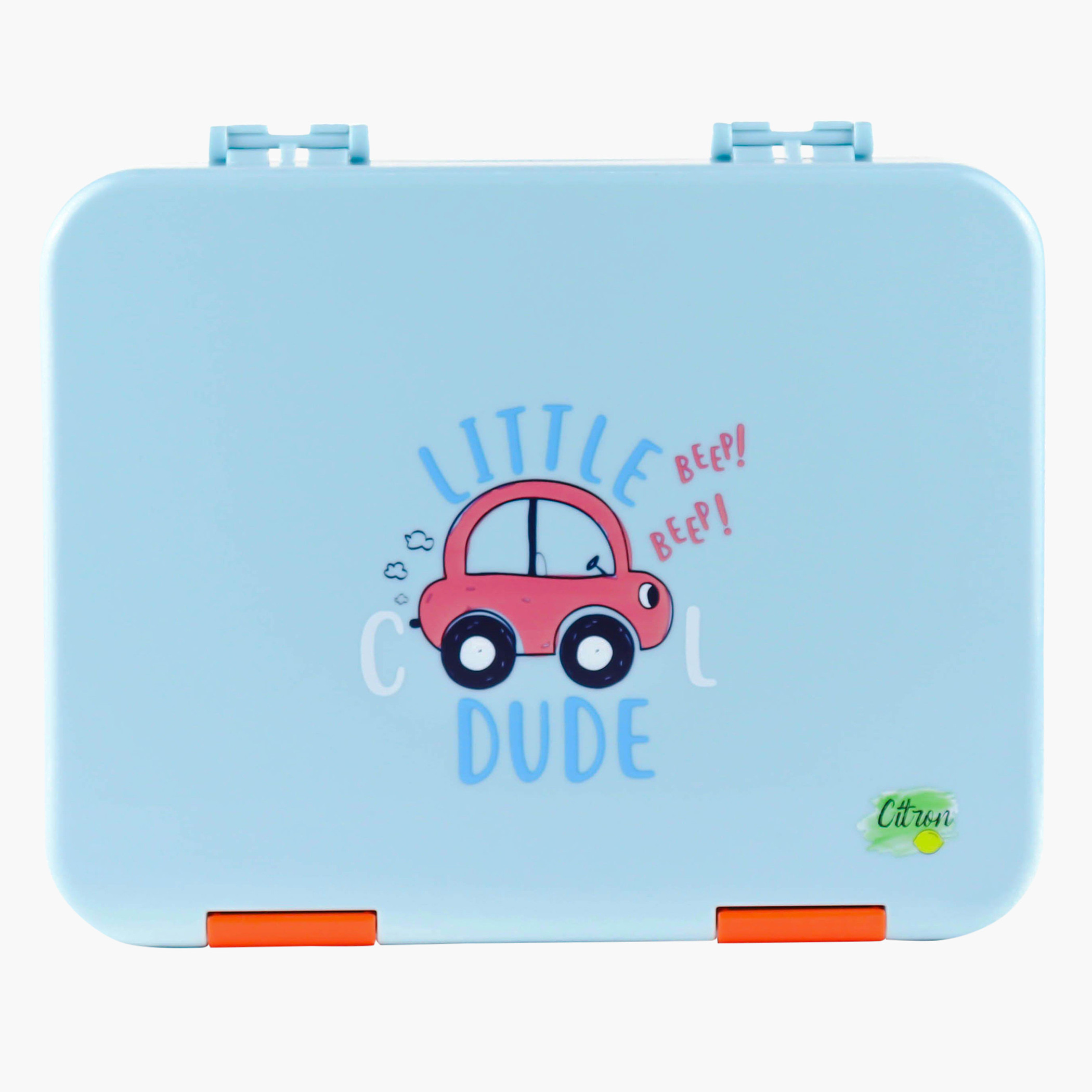 طقم صندوق غداء بـ 4 أقسام وطبعات كارز من سيترون-school-lunchessentials-lunchboxes-image-1