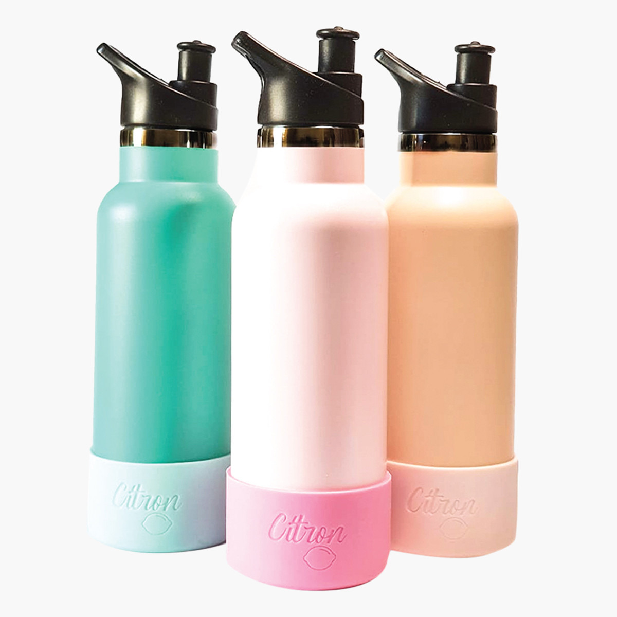 Citron Solid Double Insulated Water Bottle - 500 ml-school-waterbottles-image-2