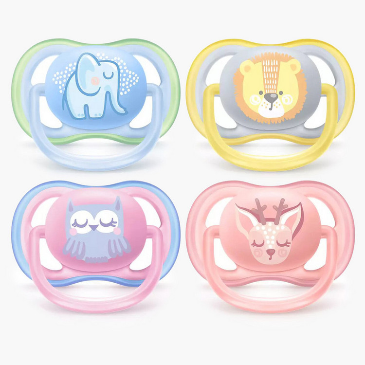 Philips Avent 2-Piece Graphic-Print Ultra Air Pacifier Set - 0-6 months