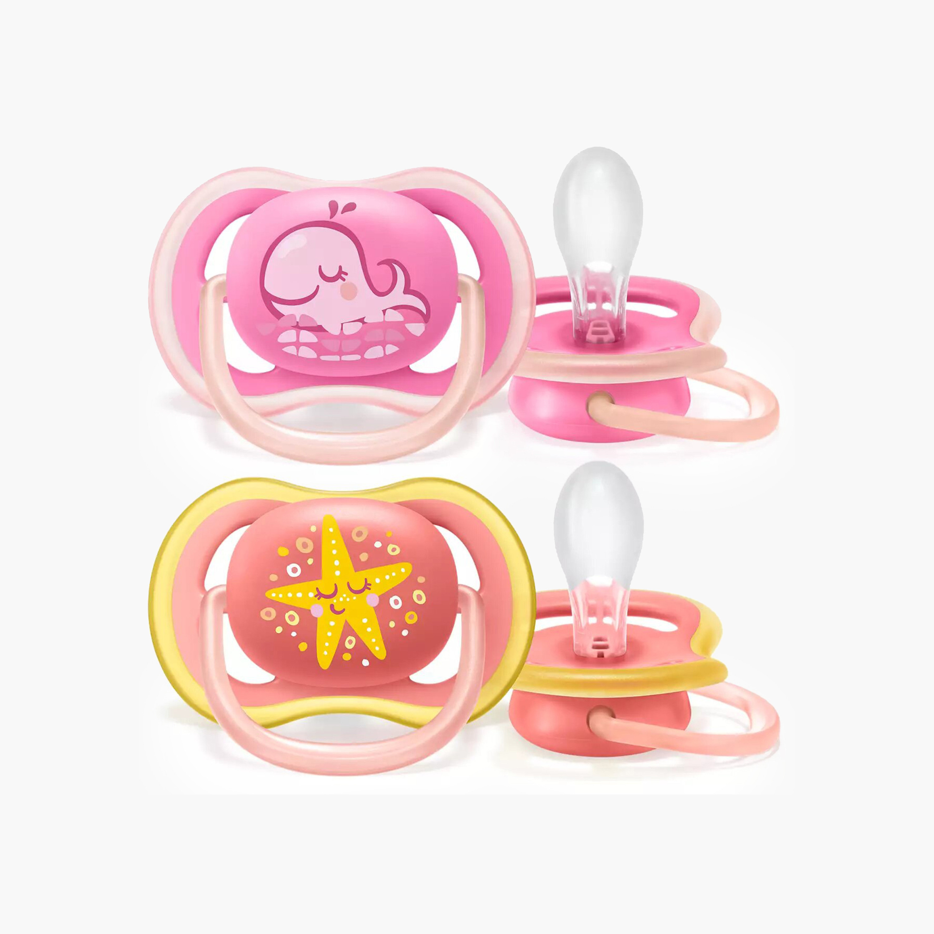 Philips Avent 2-Piece Graphic Print Ultra Air Pacifier Set - 6-18 months-baby-feeding-pacifiers-image-3