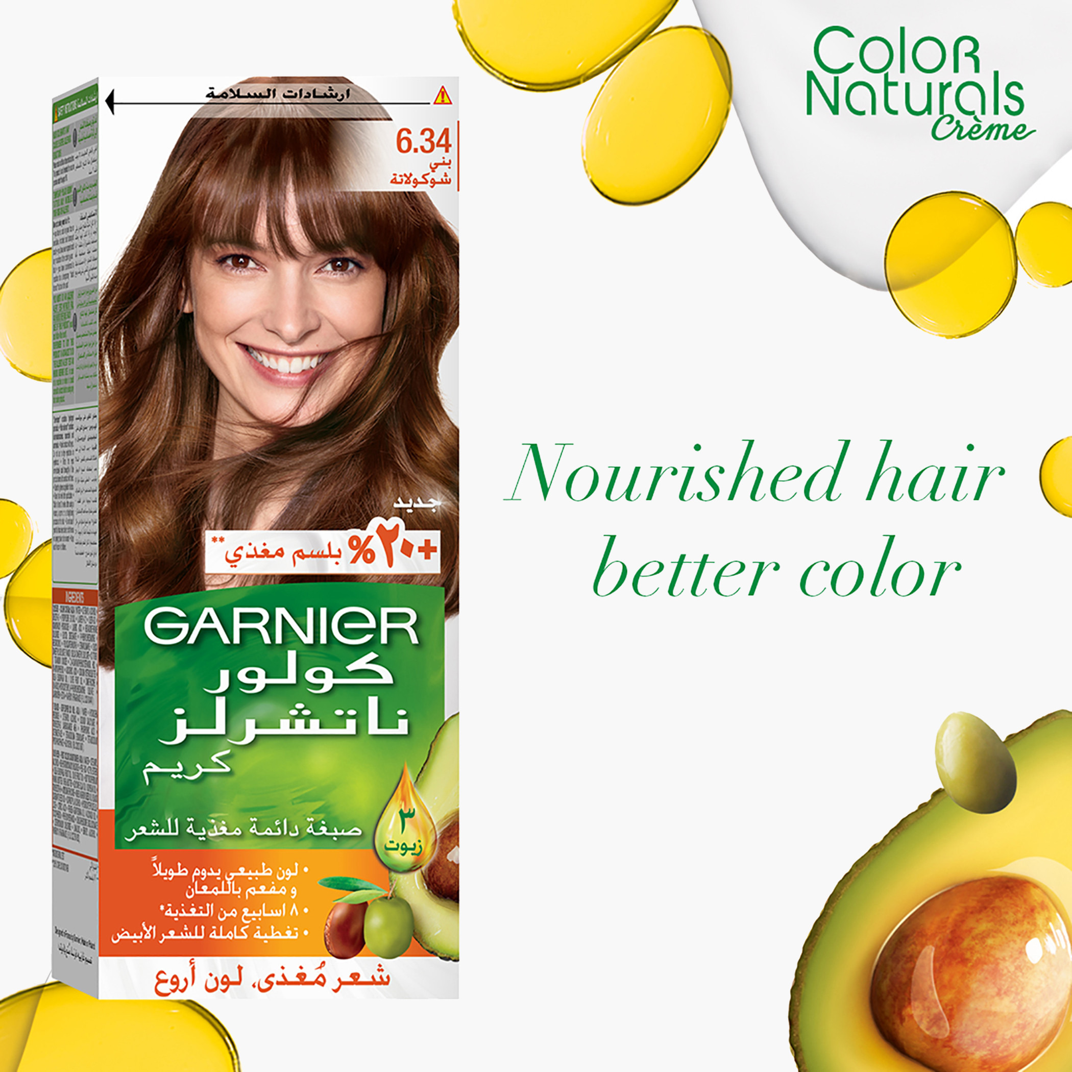 Garnier Color Naturals 6.34 Chocolate Hair Color-beautyandpersonalcare-hair-hairstyling-haircolours-image-2