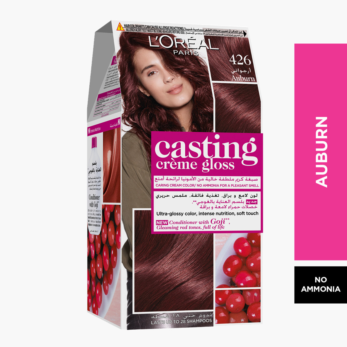 L'Oreal Paris Casting Crème Gloss 426 Auburn Hair Colour-beautyandpersonalcare-hair-hairstyling-haircolours-image-1