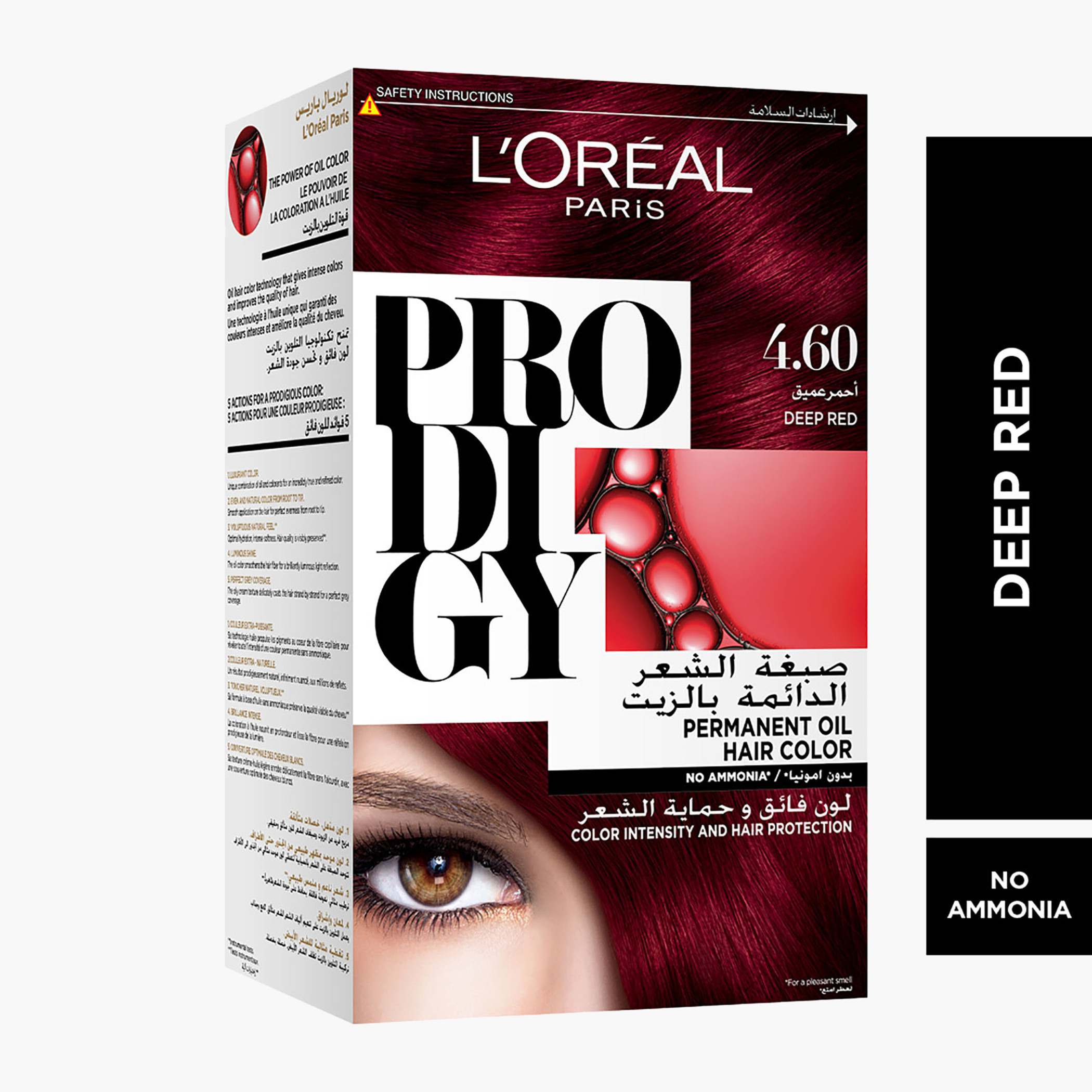 Loreal red outlet hair color