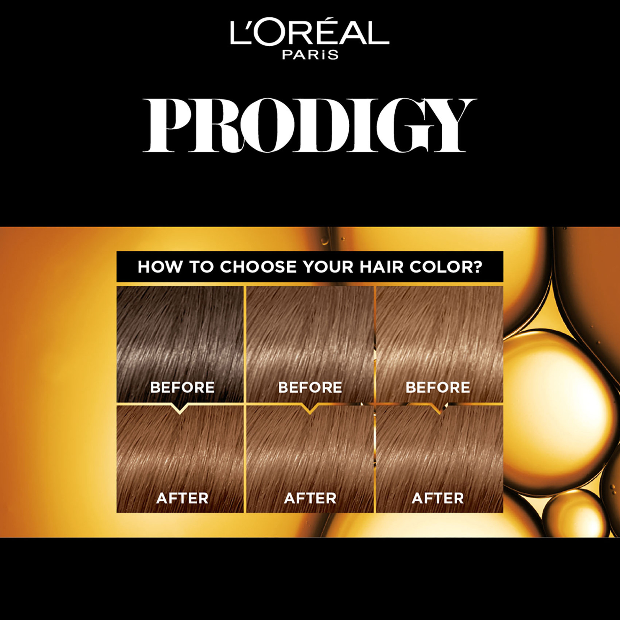 Loreal caramel online hair color