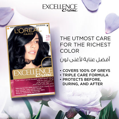 Buy L'Oreal Paris Excellence Blue Black Hair Colour Online | Centrepoint UAE Buy L'Oreal Paris Excellence Blue Black Hair Colour Online | Centrepoint UAE