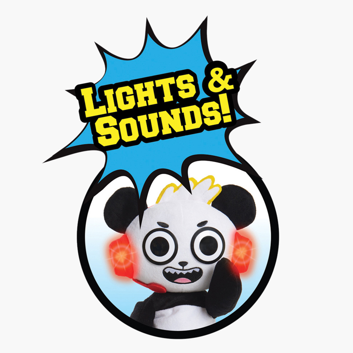 Ryan's World Combobunga Panda Plush Toy-toys-playfigures-actionplaysets-image-4