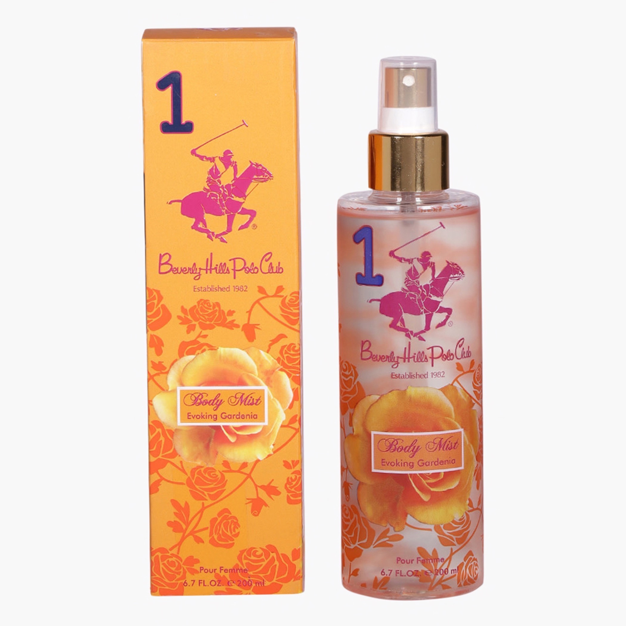 معطر للجسم إيفوكنج جاردنيا من بيفرلي هيلز بولو كلوب - 200 مل-beautyandpersonalcare-fragrance-women-image-1