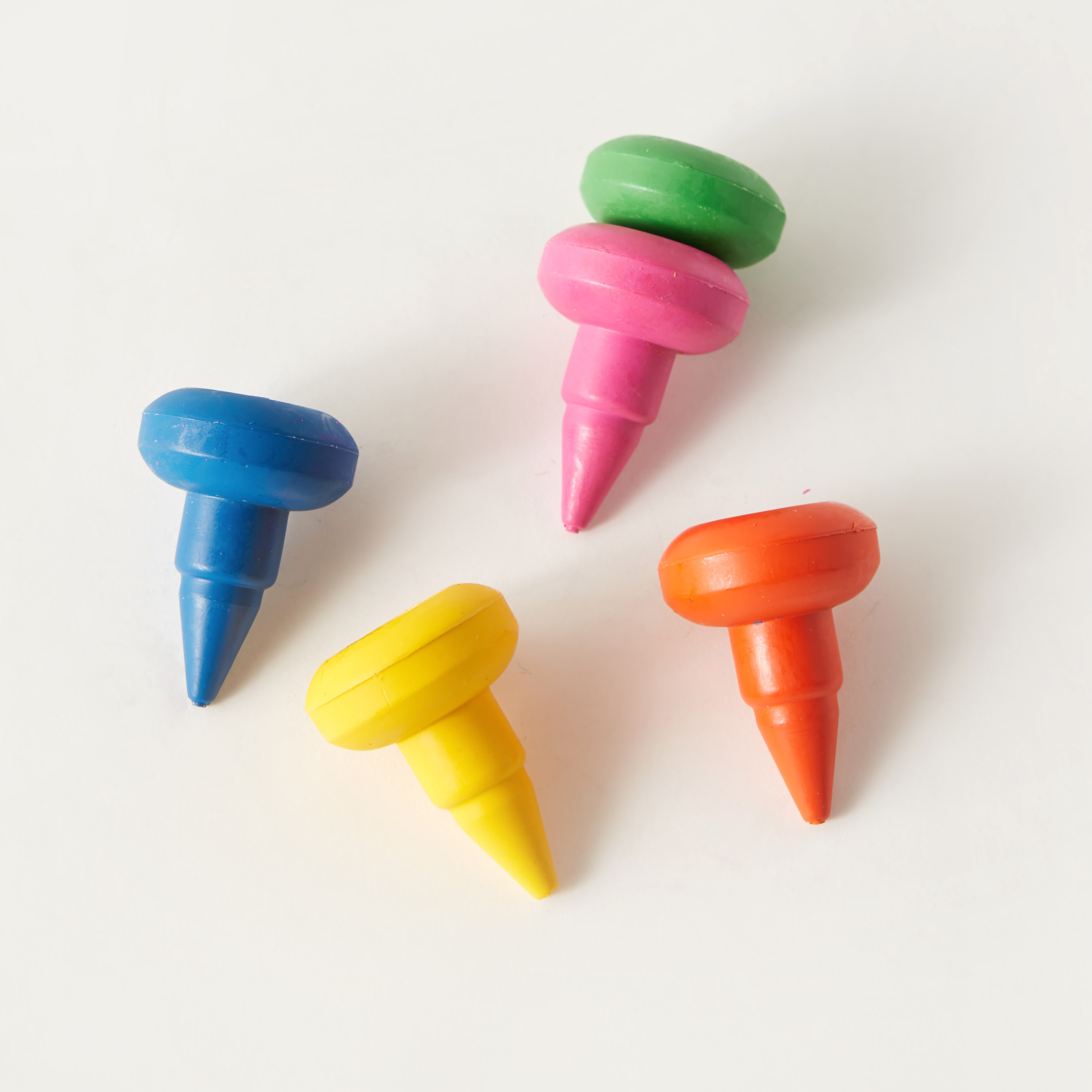 طقم أقلام تلوين شمع 5 قطع من جلو - 5× 5×15 سم-school-stationery-pensandpencils-image-2
